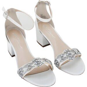 Betsey Johnson SB-Mel Embellished Block Heel Sandal Women's US 9.5 M